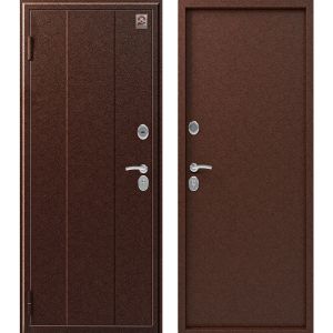 Входная дверь V-01 (Антик медь/ Антик медь)