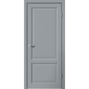 Межкомнатная дверь CLASSIC C02 Эмалит серый, глухое