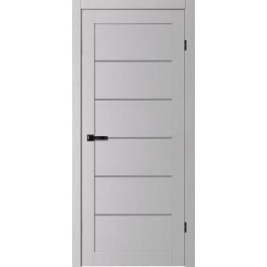 Межкомнатная дверь AURA 220 Шервуд , матовое стекло Графит