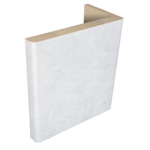 3мм Наличник ЕВРОТЕЛЕСКОП 8х70х2150 ПВХ Бетон светлый