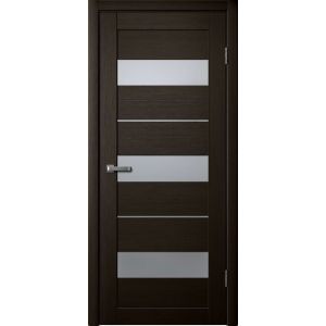 Межкомнатная дверь LA STELLA 200 Дуб мокко, матовое стекло Мателюкс