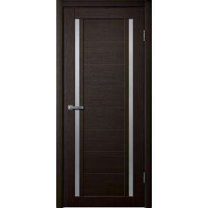Межкомнатная дверь LA STELLA 203 Дуб мокко, матовое стекло Мателюкс
