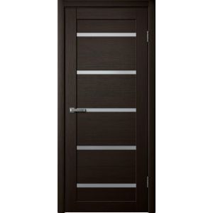 Межкомнатная дверь LA STELLA 206 Дуб мокко, матовое стекло Мателюкс