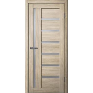 Межкомнатная дверь LA STELLA 217 Ясень латте, матовое стекло Мателюкс