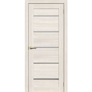 Межкомнатная дверь LITE DOORS L26 Бьянко, матовое стекло Мателюкс