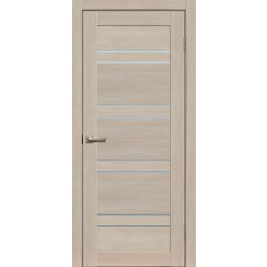 Межкомнатная дверь LITE DOORS L11 Ясень 3D, матовое стекло Мателюкс