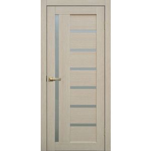 Межкомнатная дверь LITE DOORS L17 Ясень 3D, матовое стекло Мателюкс