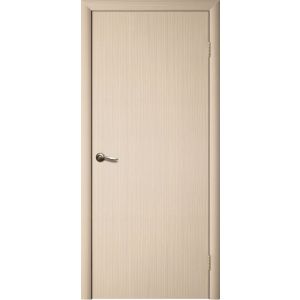 Межкомнатная дверь Гладкое ПГ Беленый дуб