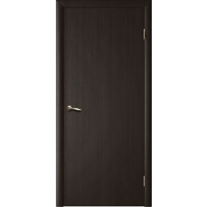 Межкомнатная дверь Гладкое ПГ Венге 3D