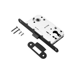 Защелка под цилиндр FD PALIDORE L2045 BLACK Черный, пластик