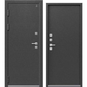 Входная дверь С-103 (Серебро антик/ Серебро антик)