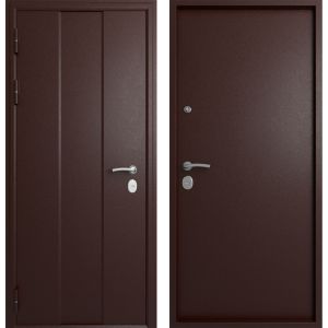 Входная дверь Термо Эталон (Антик медь/ Антик медь)