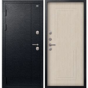 Входная дверь Термо-100 (Черный муар/ Седой дуб)