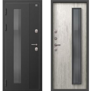 Входная дверь Термо-800 (Пепельный муар/ Полярный дуб)