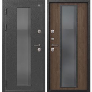 Входная дверь Термо-1000 (Серебро антик/ Миндаль)