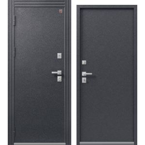 Входная дверь Термо-1 (Антрацит муар/ Антрацит муар)