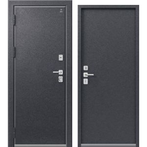 Входная дверь Термо-3 (Антрацит муар/ Антрацит муар)