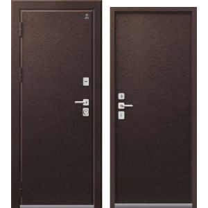 Входная дверь Термо-3 (Шоколадный муар/ Шоколадный муар)