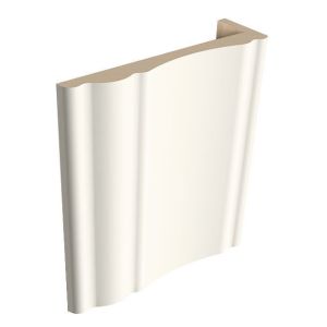 3мм Наличник фигурный ТЕЛЕСКОП 10х80х2150 Эмалит ваниль