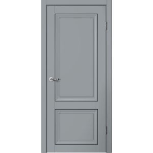 Межкомнатная дверь MONE M01 Эмалит серый, глухое