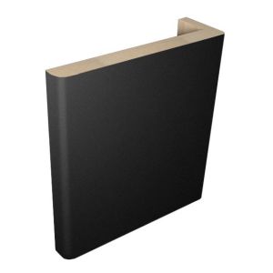 3мм Наличник ТЕЛЕСКОП 8х70х2150 ПВХ Черная шагрень