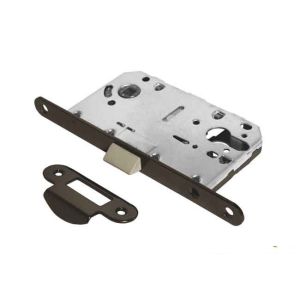 Защелка под цилиндр PALIDORE L2045 BH Никель черный, пластик