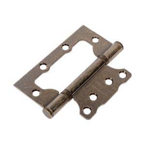 Петля накладная ARSENAL 100*75*2,5 2BB AS Серебро античное