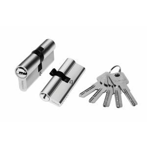 Цилиндр PALIDORE 80PC 35/45 ключ/ключ Хром
