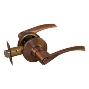 Ручка с защелкой-кноб ARSENAL 860 AC BK Медь, завертка