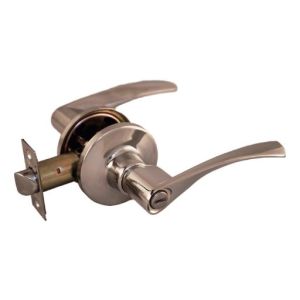 Ручка с защелкой-кноб ARSENAL 860 PC BK Хром, завертка