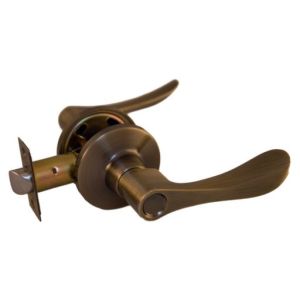 Ручка с защелкой-кноб ARSENAL 891 AB BK Бронза, завертка