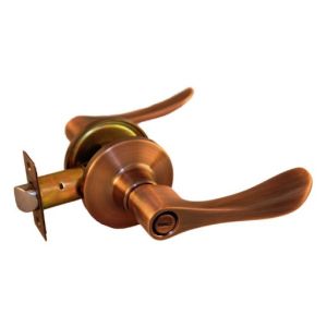 Ручка с защелкой-кноб ARSENAL 891 AC BK Медь, завертка