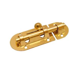 Дверной шпингалет ARSENAL SH 80 PB Золото