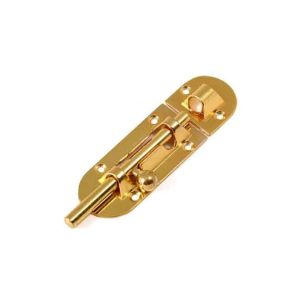 Дверной шпингалет ARSENAL SH 90 PB Золото