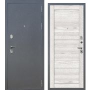 Входная дверь АРКАН 206 (Букле графит/ Ривьера айс)