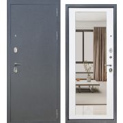 Входная дверь АРКАН (Букле графит/ Velluto Bianco)