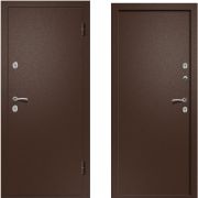 Входная дверь ТРИЕРА-1 Термо (Антик медь/ Антик медь)