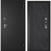 Входная дверь НОРД Термо (Антик серебро/ Бетон графит)