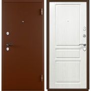 Входная дверь ТИТАН (Антик медь/ Ясень белоснежный)