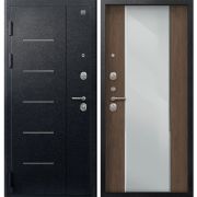 Входная дверь V-04 (Черный муар/ Миндаль)