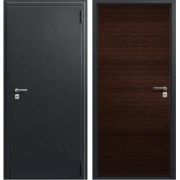 Входная дверь О-10 (Сатин черный/ Венге)