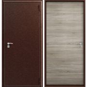 Входная дверь О-10 (Антик медь/ Дуб светлый)