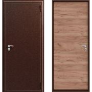 Входная дверь О-10 (Антик медь/ Дуб табак)