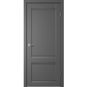Межкомнатная дверь CLASSIC C01 Эмалит графит, глухое