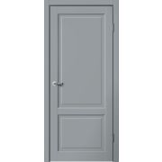 Межкомнатная дверь CLASSIC C02 Эмалит серый, глухое