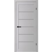 Межкомнатная дверь AURA 220 Шервуд , матовое стекло Графит