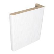 Наличник ТЕЛЕСКОП 8х70х2150 ПВХ Snow soft