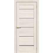 Межкомнатная дверь LITE DOORS L26 Бьянко, матовое стекло Мателюкс