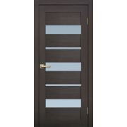 Межкомнатная дверь LITE DOORS L20 Венге 3D, матовое стекло Мателюкс