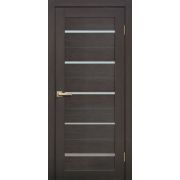 Межкомнатная дверь LITE DOORS L26 Венге 3D, матовое стекло Мателюкс